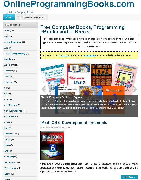 onlineprogrammingbooks