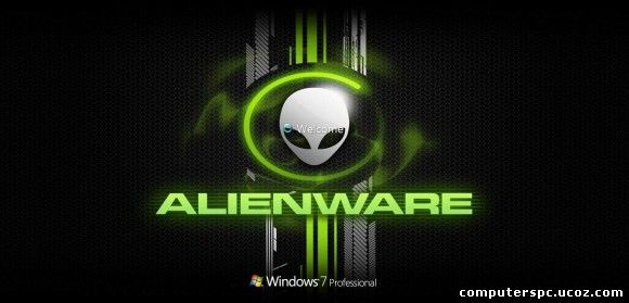 alienware logon screen